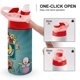 thumbnail image 4 of La Morsa CantanteBotella de Agua con Tapa Pop Top de Un Toque, Acero Inoxidable, a Prueba de Fugas, para Deportes, Botella Infantil rosa 12 oz, 4 of 6
