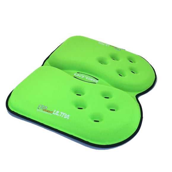 Cojín para Asiento G Seat Ultra Grande de Gel y Espuma para Cóccix Verde