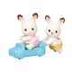 thumbnail image 1 of Conejos gemelos Toy Calico Critters, rayuela, para niños mayores de 3 años, 1 of 4