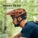 thumbnail image 5 of Casco de bicicleta BATFOX Mountain para hombre, mujer, adulto y joven, marrón, 5 of 6