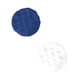 thumbnail image 5 of Cojín Para Asiento De Exterior, 2 Uds., Almohadillas Redondas Impermeables Para Silla, Color Blanco Y Azul, 5 of 7