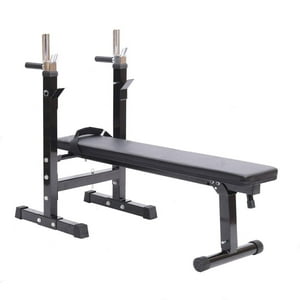 Basko Fitness - Press Banco Plegable Con Fondos Triceps 3 En 1