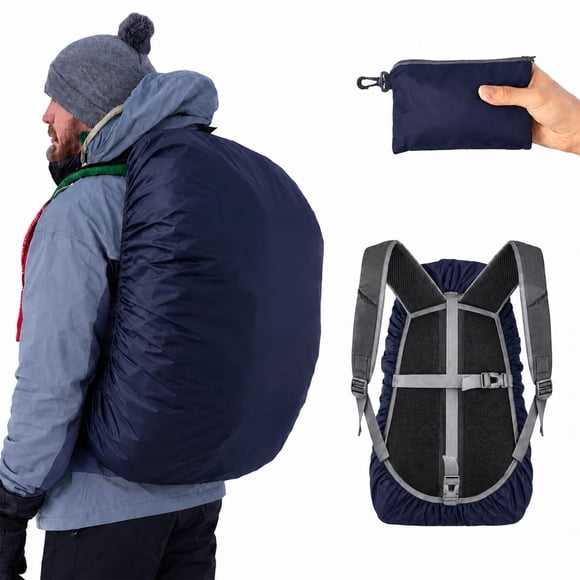 Frelaxy Cubierta Impermeable para Mochila – Resistente al Agua, Ideal para Senderismo y Viajes