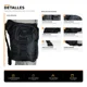 thumbnail image 4 of Bolso Muslera 4,8 L con 4 Compartimientos y Correa Ajustable, 4 of 7