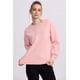 thumbnail image 1 of Polerón Mujer Oversize Bordado Rosado Claro, 1 of 4