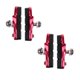 thumbnail image 1 of 4 Unids Road Bike BLOQUES DE BLOQUEO Almohadillas Zapatos Fijo Gear Bicicleta Titular De Goma Rojo, 1 of 3