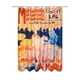 thumbnail image 1 of Cortina de baño Carnation Home Fashions Moulin Rouge 100% poliéster, 1 of 1