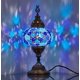 thumbnail image 1 of Lámpara de mesa DEMMEX 18 cm mosaico estilo Tiffany azul, 1 of 5
