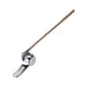 thumbnail image 5 of Reemplazo de manija de palanca de descarga de tanque de inodoro universal, accesorios de válvula de entrada de agua de inodoro universal, llave frontal galvanizada, 5 of 5