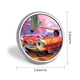 thumbnail image 2 of Motown Magic-Theme Round Button Badge: Premium Metal Construction, Ideal for High-End Events 2.8 cm, 2 of 6
