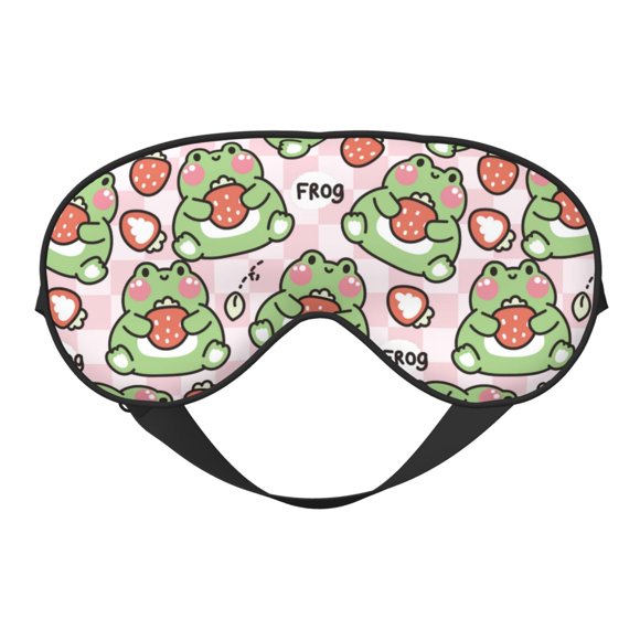 Máscara para dormir YNXTYB 10 cm × 20 cm, seda sintética, ajustable y transpirable