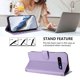 thumbnail image 4 of Funda Volteable tipo Billetera con Correa para Samsung Galaxy S10, Lila Claro, 4 of 6