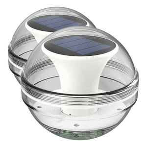 Genérica - 2 Pack Luces Led Piscina Flotantes Rgb Led Carga Solar