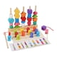 thumbnail image 1 of Juego De Juguetes De Secuenciación De Cuentas De Madera, Cuentas De Cordones Para Niños Y Niñas De 2, 3, 4 Y 5 Años, Pesca, 1 of 3