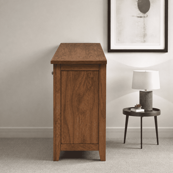 Cómoda de Madera 8 Cajones Diseño Elegante y Gran Capacidad - Café - 120x40x80 cm