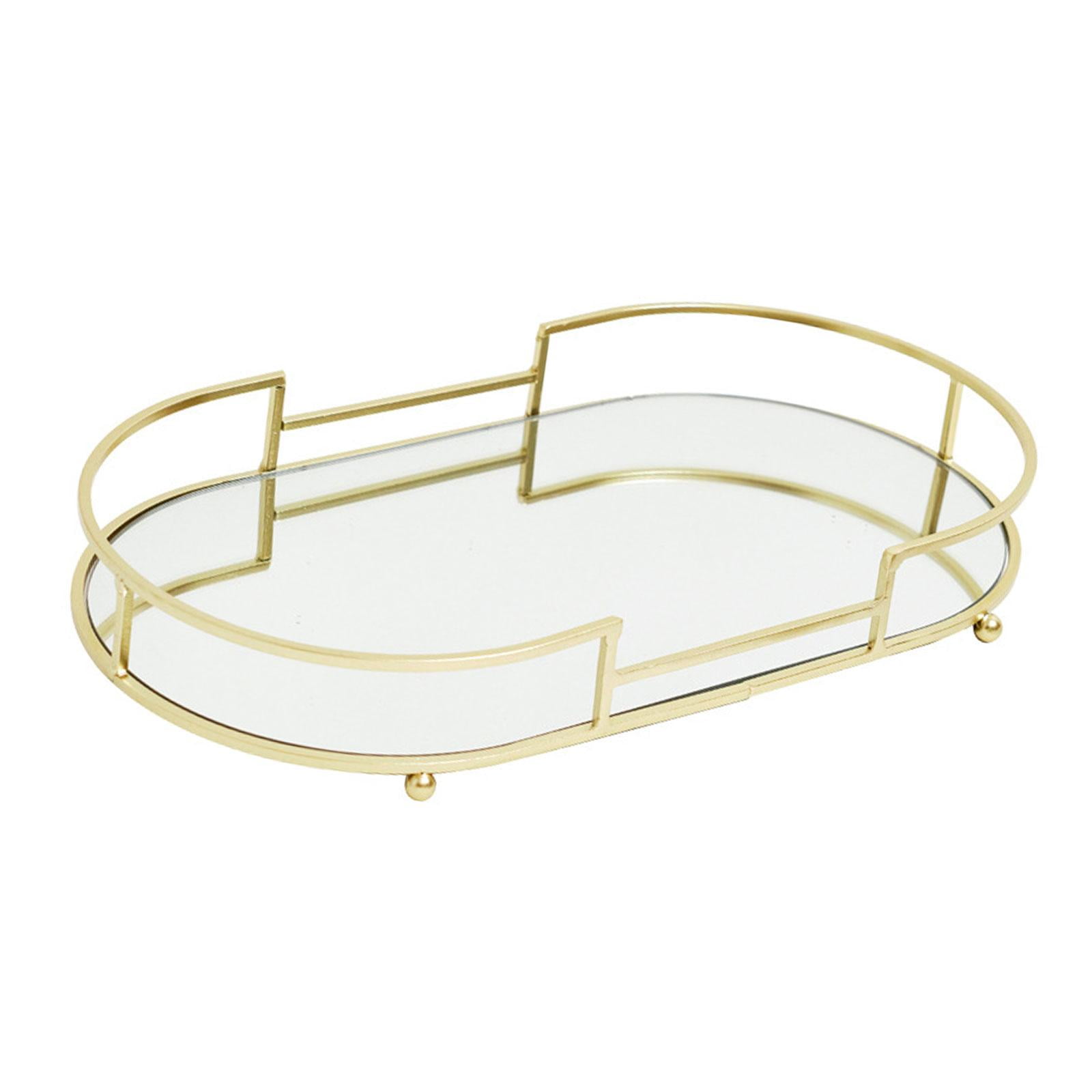 Bothyi - Bandeja Organizadora De Maquillaje, Bandeja Decorativa De Tocador Para Regalo, Para Encimera De Té, Escritorio, Tamaño A