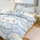 thumbnail image 1 of Cartoon Cinnamoroll Bedding Set Comforter Duvet Cover Set Quilt Cover for Kids Teens Bedroom Decoration, 1 of 5
