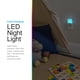 thumbnail image 2 of Luz nocturna GE con sensor LED que cambia de color del anochecer al amanecer para niños, 2 of 8