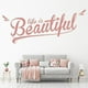 thumbnail image 2 of Decomural Life Is Beautiful Inspirational WS-19758, 2 of 2