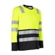 thumbnail image 3 of Polera alta Visibilidad Bicolor Reflectante ML Cuello Redondo Amarillo Gris, 3 of 6