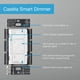 thumbnail image 2 of Interruptor regulador doméstico inteligente Lutron Caseta PD-6WCL-WH blanco, 2 of 8