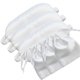 thumbnail image 1 of Máscara para dormir QSYW 3 unidades satén con correa elástica - blanco, 1 of 8