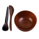 thumbnail image 2 of Juego De 3 Cuencos De Madera Para Mascarilla Facial, Aplicador De Herramientas, Compacto Y Ligero, 2 of 3