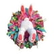 thumbnail image 3 of Linda Pegatina de Pared de Corona de Pascua, Calcomanía de Conejo para Niños Pegatinas Decorativas Autoadhesivas para Decoración de Fiesta de Habitaci Estilo A, 3 of 5