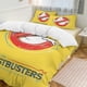 thumbnail image 1 of Yellow GHOSTBUSTERS Comforter Set Soft 3 Pcs Twin Bedding Sets Thicken for All Season, 1 of 5