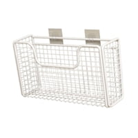 Bothyi - Organizador De Puerta De Armario De Cocina, Organizador De Despensa, Estante Para El Hogar, Dormitorio, Despensa, Blanco L