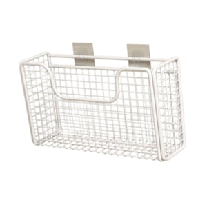 Bothyi - Organizador De Puerta De Armario De Cocina, Organizador De Despensa, Estante Para El Hogar, Dormitorio, Despensa, Blanco L