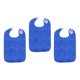 thumbnail image 2 of Baberos Para Adultos De 3 Piezas, Baberos De Alimentación Grandes Reutilizables Para Adultos Mayores, Unisex, Color Azul, 2 of 5