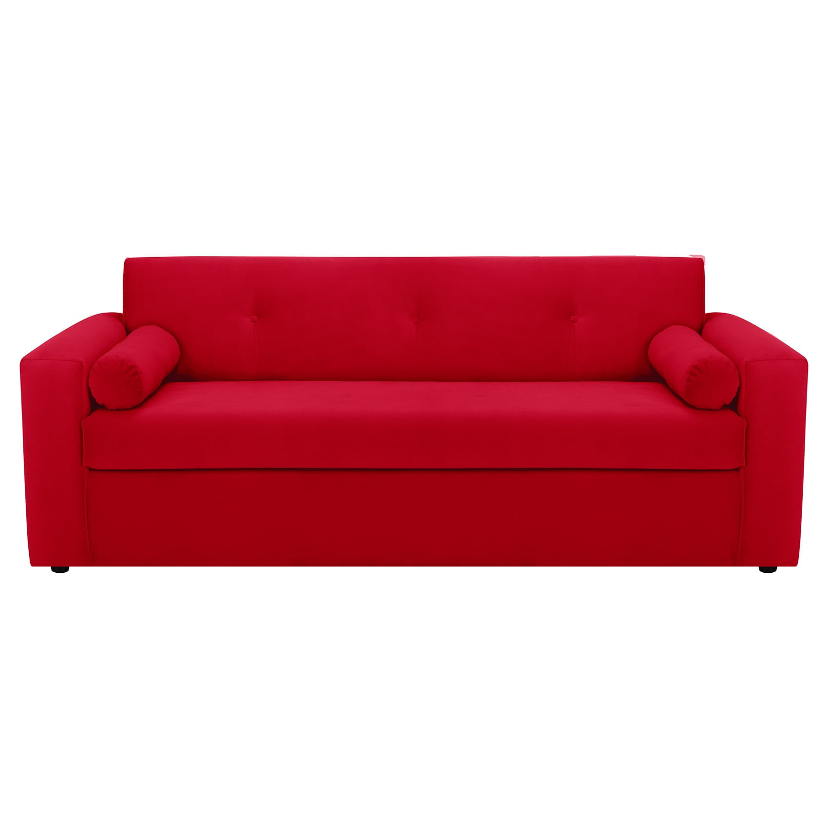 Bodevir - Sofa Vivo 3cg Felpa 30 Rojo