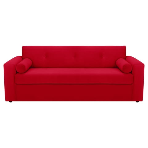 Bodevir - Sofa Vivo 3Cg Felpa 30 Rojo
