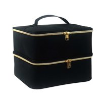 Ioensy - Estuche Portátil Para Esmalte De Uñas, Bolsa Con Cremallera Para Esmalte De Uñas, Juegos De Manicura Para El Hogar