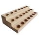 thumbnail image 3 of Estante De Almacenamiento De Aceite Esencial De Madera De 3 Niveles Para Botellas De 10 Ml Salón De Belleza, 3 of 5
