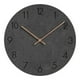 thumbnail image 4 of 11 '' Reloj De Pared Reloj De Pared Redondo De Cuarzo Reloj De Pared Silencioso Funciona Con Pilas Negro, 4 of 5