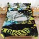 thumbnail image 1 of Jujutsu Kaisen Bedding Set Duvet Cover Comfortable and Lightweight Cartoon Bedding 3 Piece Bed Set, 1 of 5