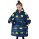 thumbnail image 1 of Sudadera con capucha NOUKOW para niños de 6 a 10 años, franela sherpa, 1 of 7