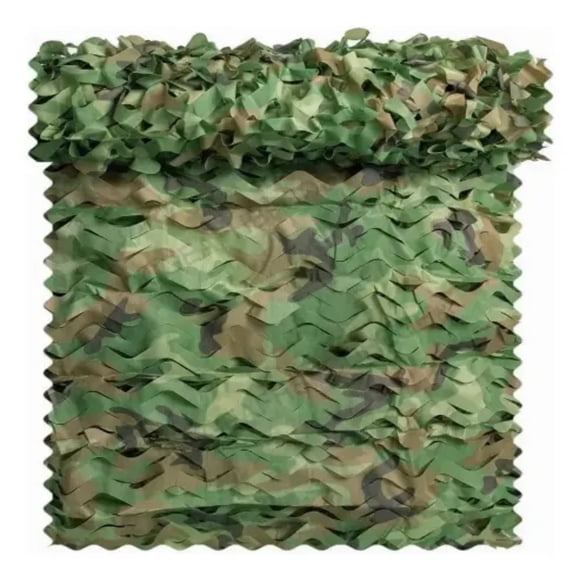Malla Camuflaje Red Táctica Sombra Militar 3x6 Metros