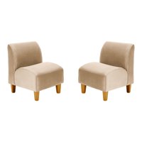 Bodevir - Set Poltrona Soft 1C Felpa 04 Beige