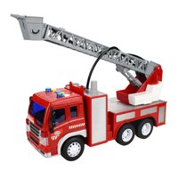 Genérico - Camión De Bombero Juguete Con Luz Sonido Y Pulveriza Agua