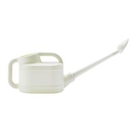 Magideal - Regadera Grande De 4 L De Largo, Regadera Moderna Duradera Para De Interior, Bonsái De Flores Para Interiores Y Exteriores, Maceta De Jardín , Blanco