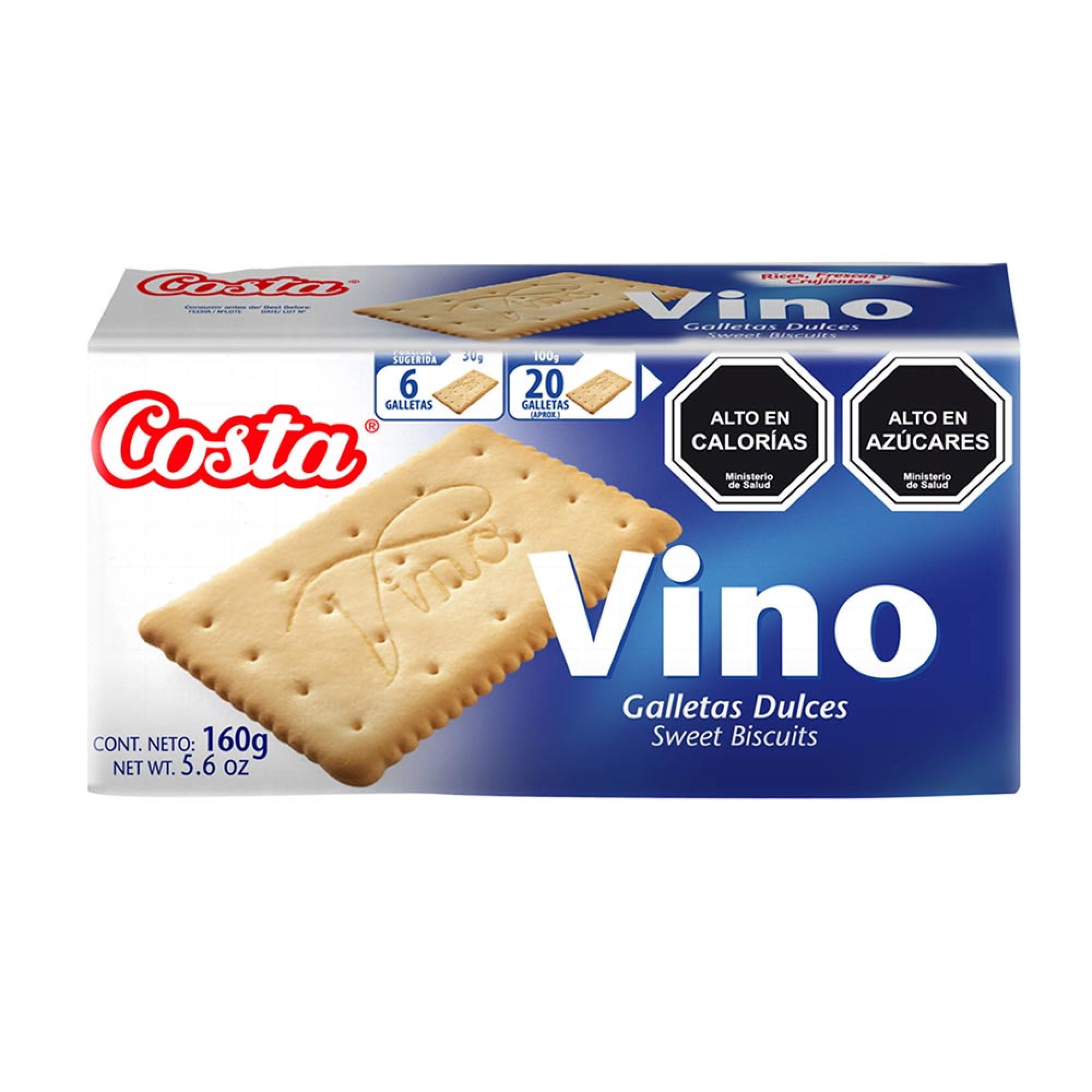 Galleta De Vino 160 g Costa