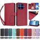 thumbnail image 4 of Funda Cartera Trébol para Xiaomi 17T con Ranuras Tarjetas y Carga Inalámbrica Rojo, 4 of 6
