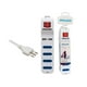 thumbnail image 1 of Alargador Extension 4entradas 2usb 1.5mts Blanco Xt41, 1 of 5