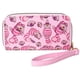 thumbnail image 4 of Billetera Disney Cheshire Cat Rosa de Cuero Sintético con Correa de Muñeca, 4 of 8