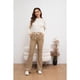 thumbnail image 1 of Pantalón Calza Flare Invierno Mujer Forro Frisado Acanalada&nbsp;7131, 1 of 2