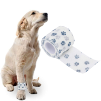 Genérica - Venda Cohesiva Para Heridas Mascotas Autoadherente 5Cmx4Cm