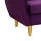 thumbnail image 3 of Sofa Bote 1c Felpa 01 Morado, 3 of 6